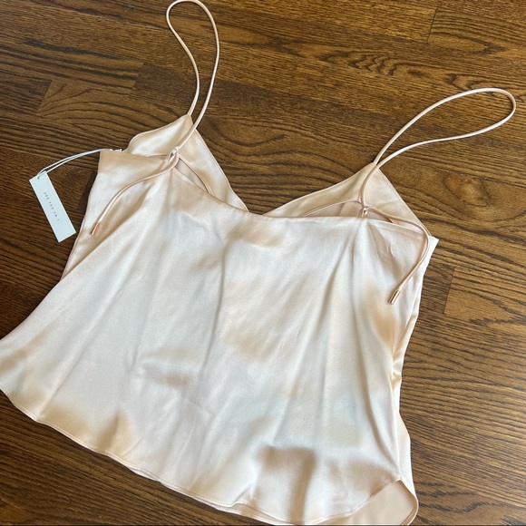 NWT Are You Am I Kaede silk camisole in Blush - Picture 6 of 16